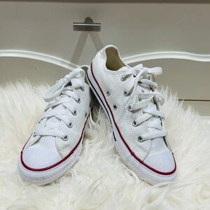 White Kids Converse Shoes